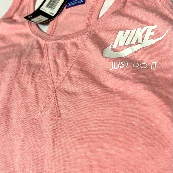 Nike Pink Sleeveless Athletic Tank Top - Picture 8 of 8